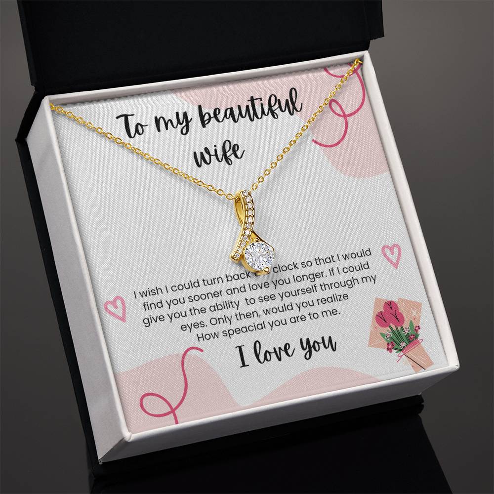 Beautiful necklace for my wife