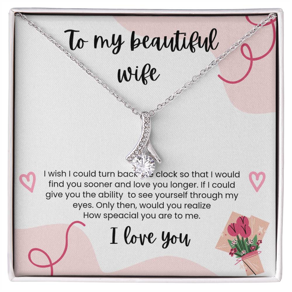 Beautiful necklace for my wife