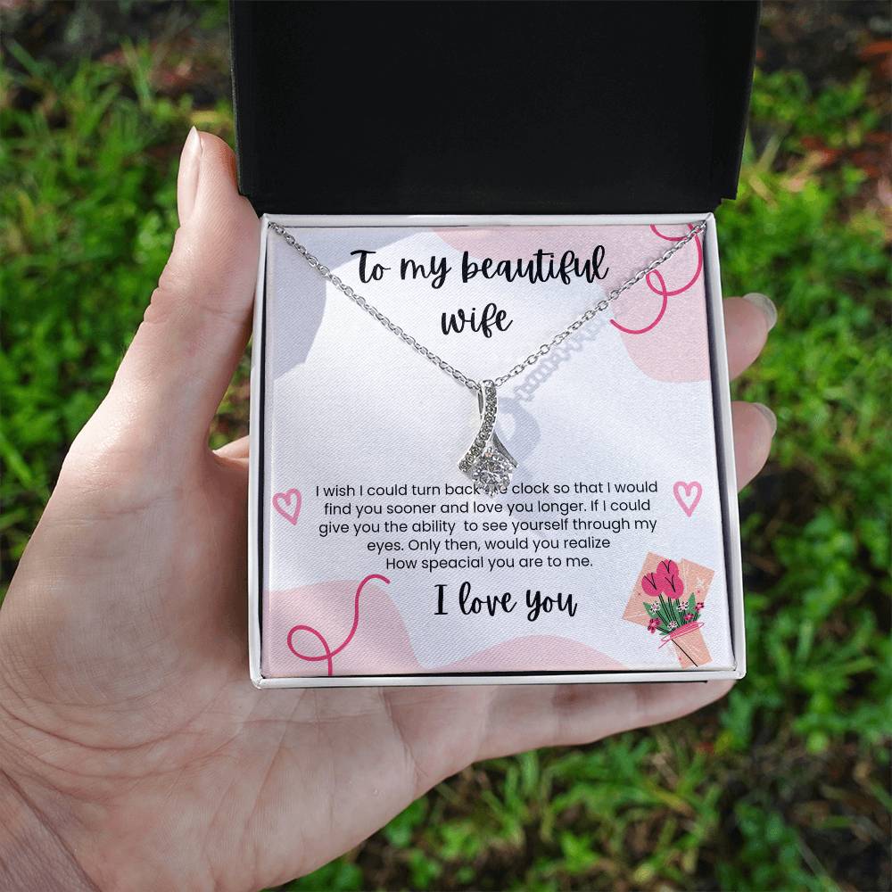 Beautiful necklace for my wife