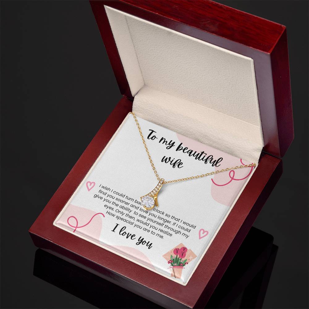 Beautiful necklace for my wife