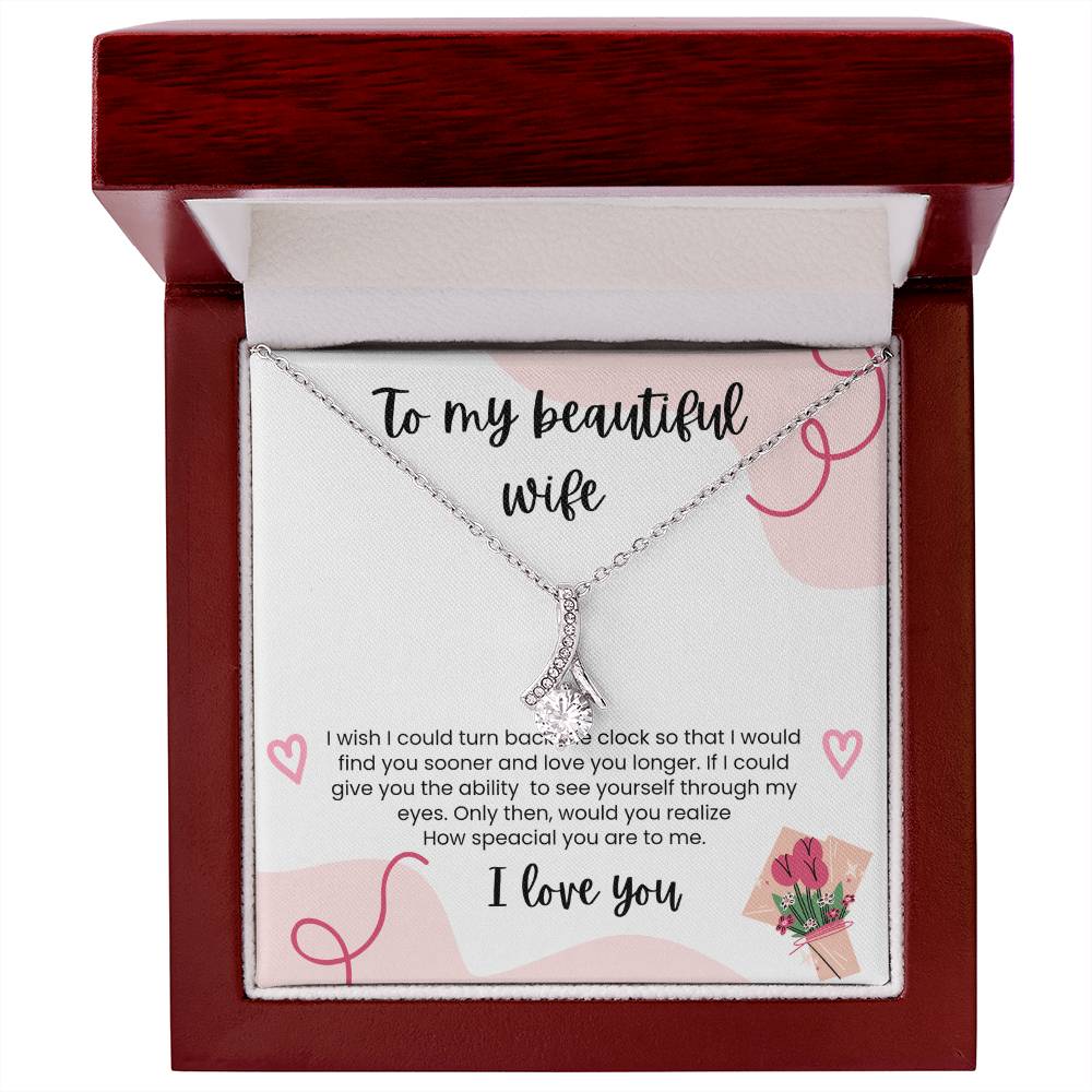 Beautiful necklace for my wife