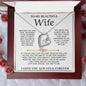 To My Beautiful Wife - Forever Love Necklace Gift Set