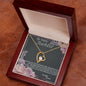 Beautiful Necklace for Daughter with Message card