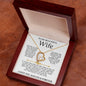 To My Beautiful Wife - Forever Love Necklace Gift Set