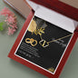 Everlasting Love - (Solid Gold Necklace)