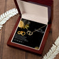 Everlasting Love - (Solid Gold Necklace)