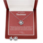 Necklace and CZ earrings for Daughter with red message card