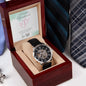 Men's Watch with Message card for him