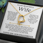 To My Beautiful Wife - Forever Love Necklace Gift Set