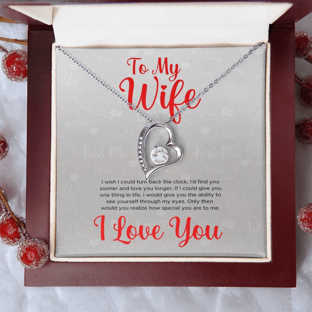 Perfect Beautiful Necklace Gift To My WIFE