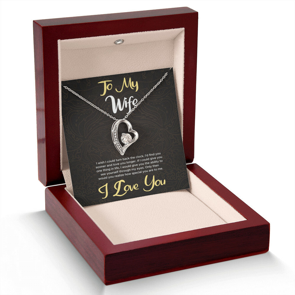 To My Gorgeous Wife Necklace