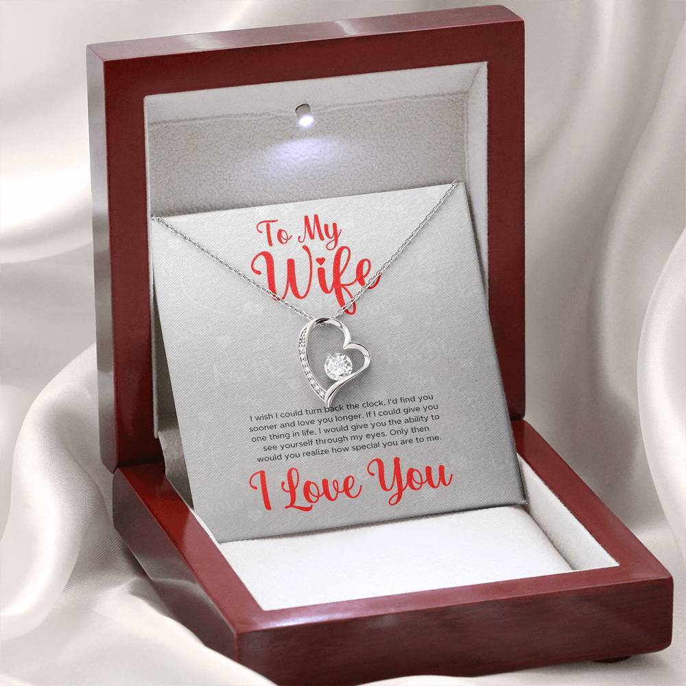 Perfect Beautiful Necklace Gift To My WIFE