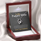 To My Gorgeous Future Wife Gift Necklace for Birthday