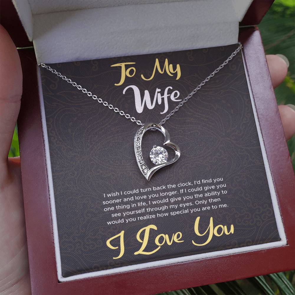 To My Gorgeous Wife Necklace