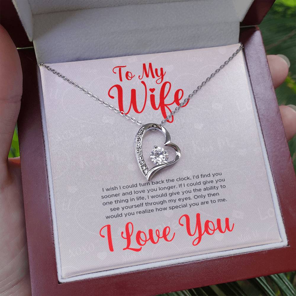 Perfect Beautiful Necklace Gift To My WIFE