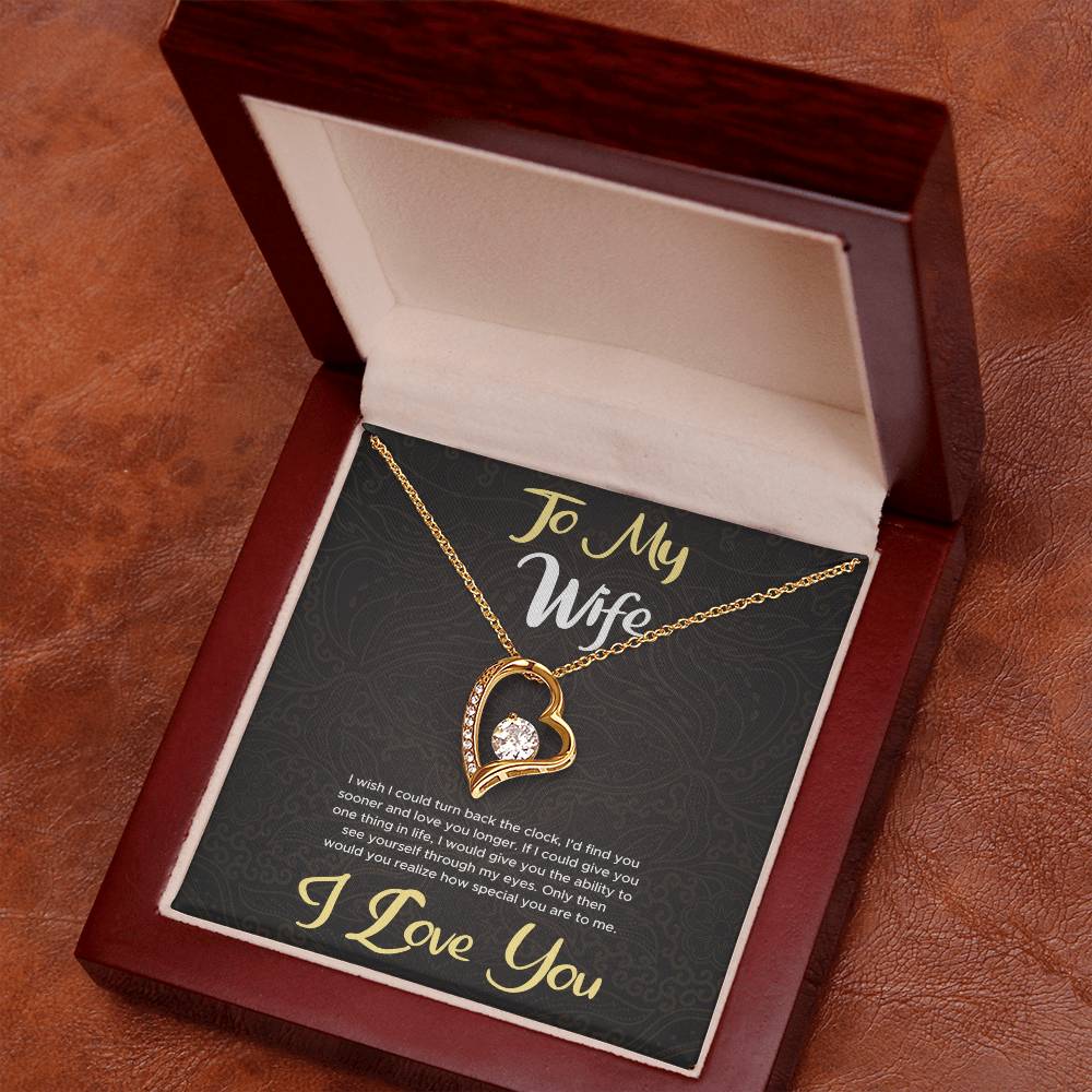 To My Gorgeous Wife Necklace