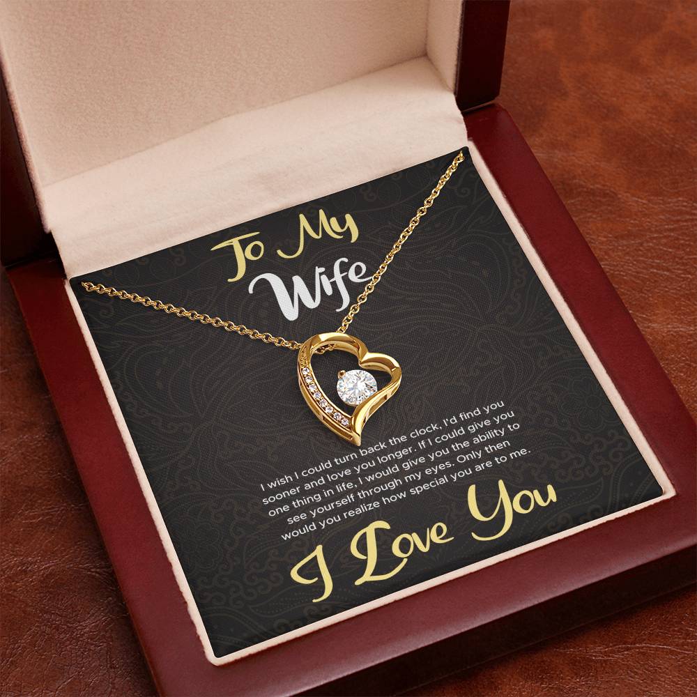 To My Gorgeous Wife Necklace