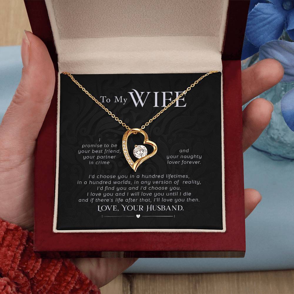 To My WIFE Necklace