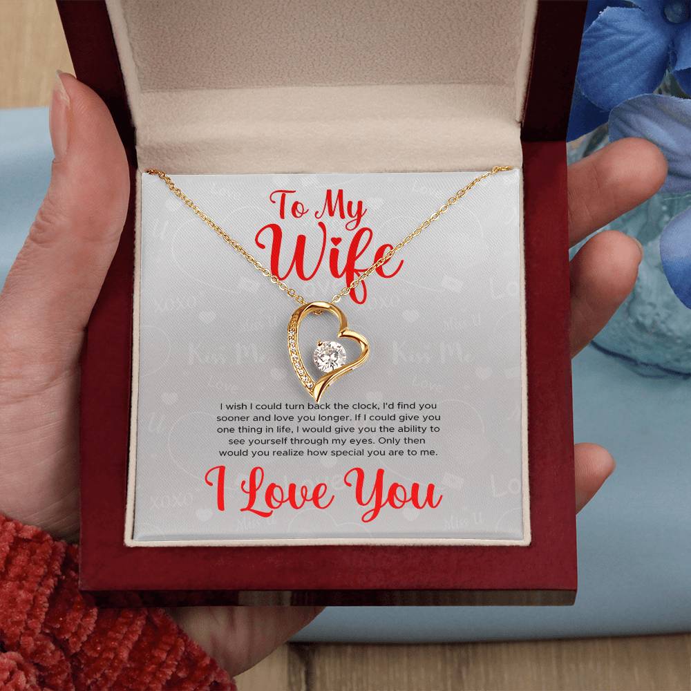 Perfect Beautiful Necklace Gift To My WIFE