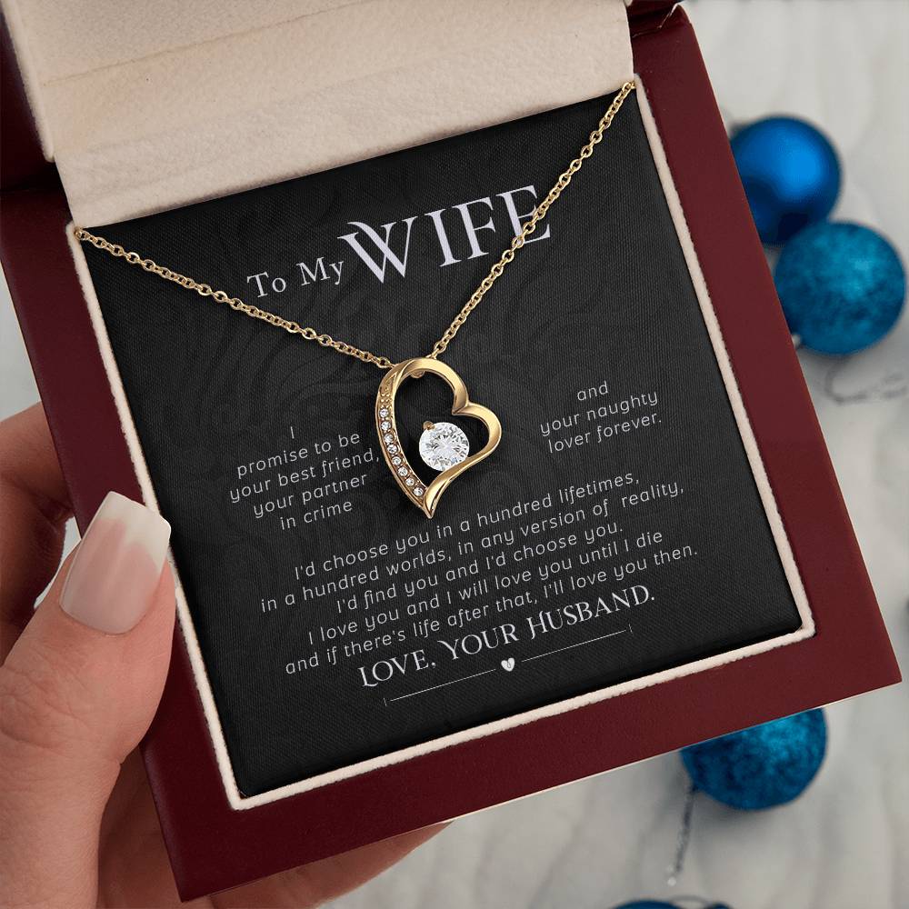 To My WIFE Necklace