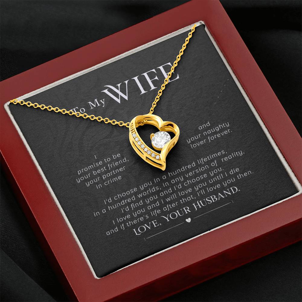 To My WIFE Necklace