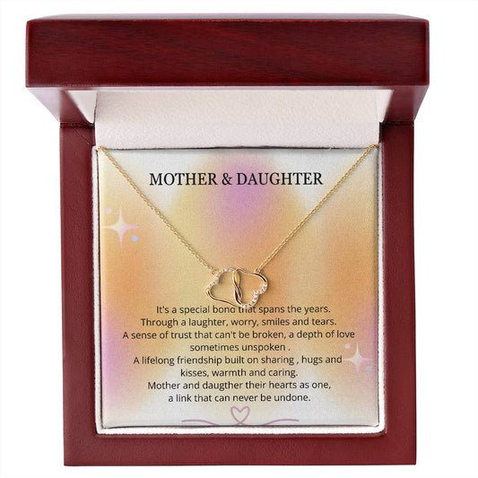 beautiful necklace for mother and daughter