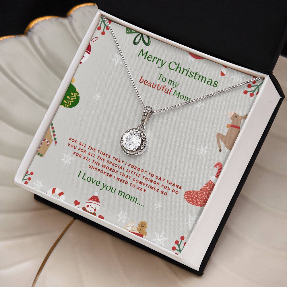 Beautiful Necklace For My Mom Marry Christmas