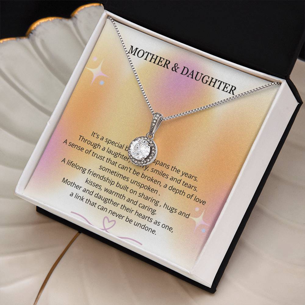 beautiful necklace for mother and daughter