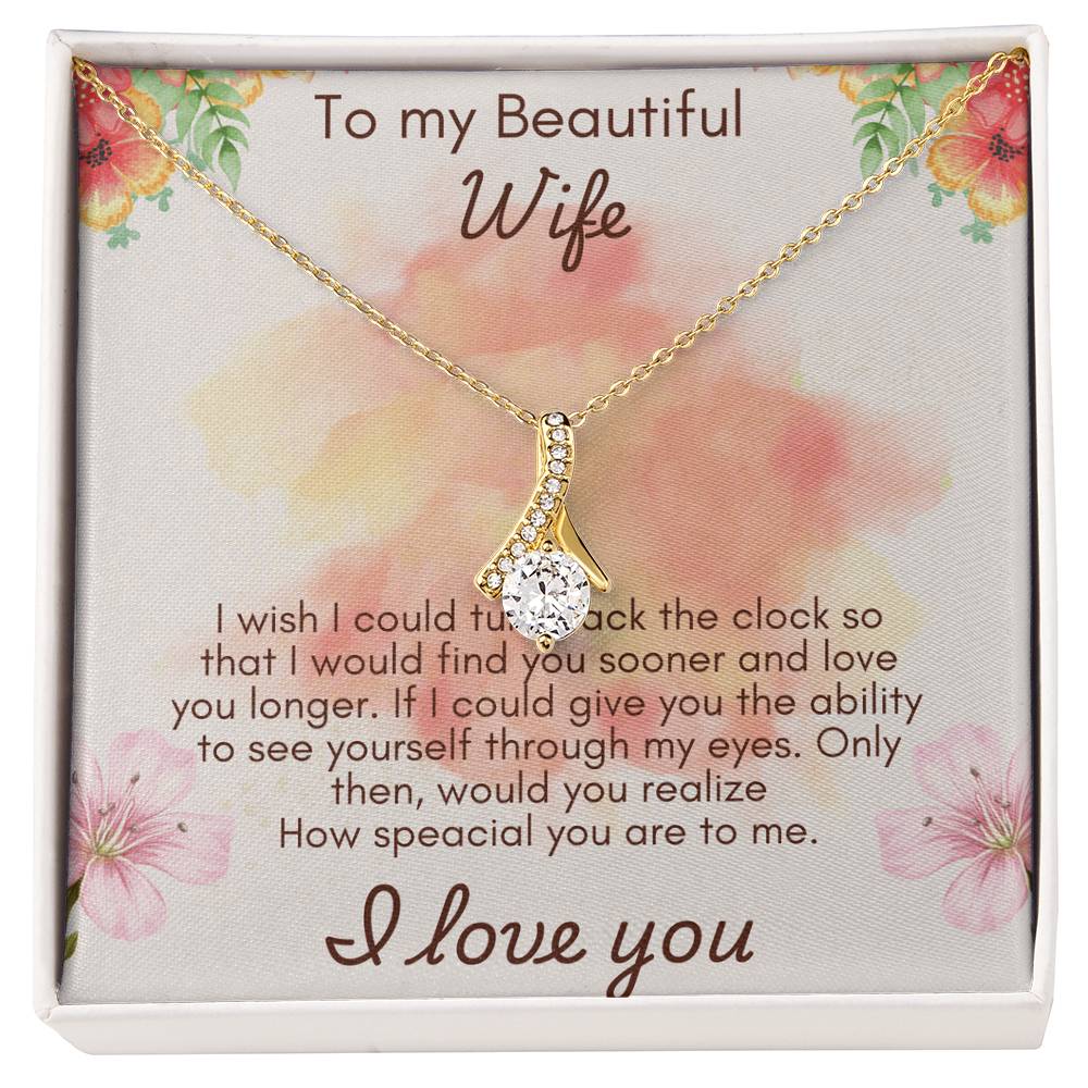 Beautiful necklace for my beautiful Wife