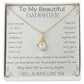 To My Beautiful Daughter