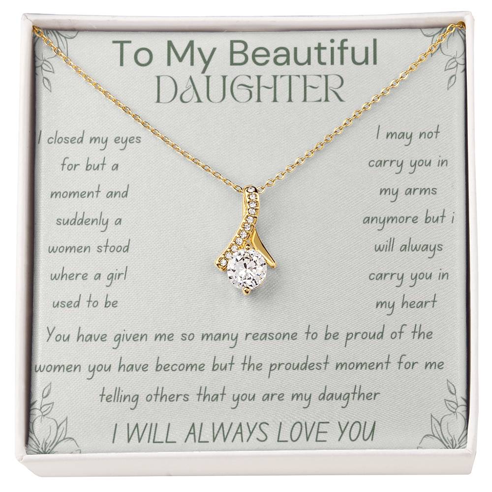 To My Beautiful Daughter