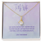 Beautiful necklace for wife