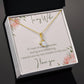 Beautiful Necklace To My Beautiful Wife