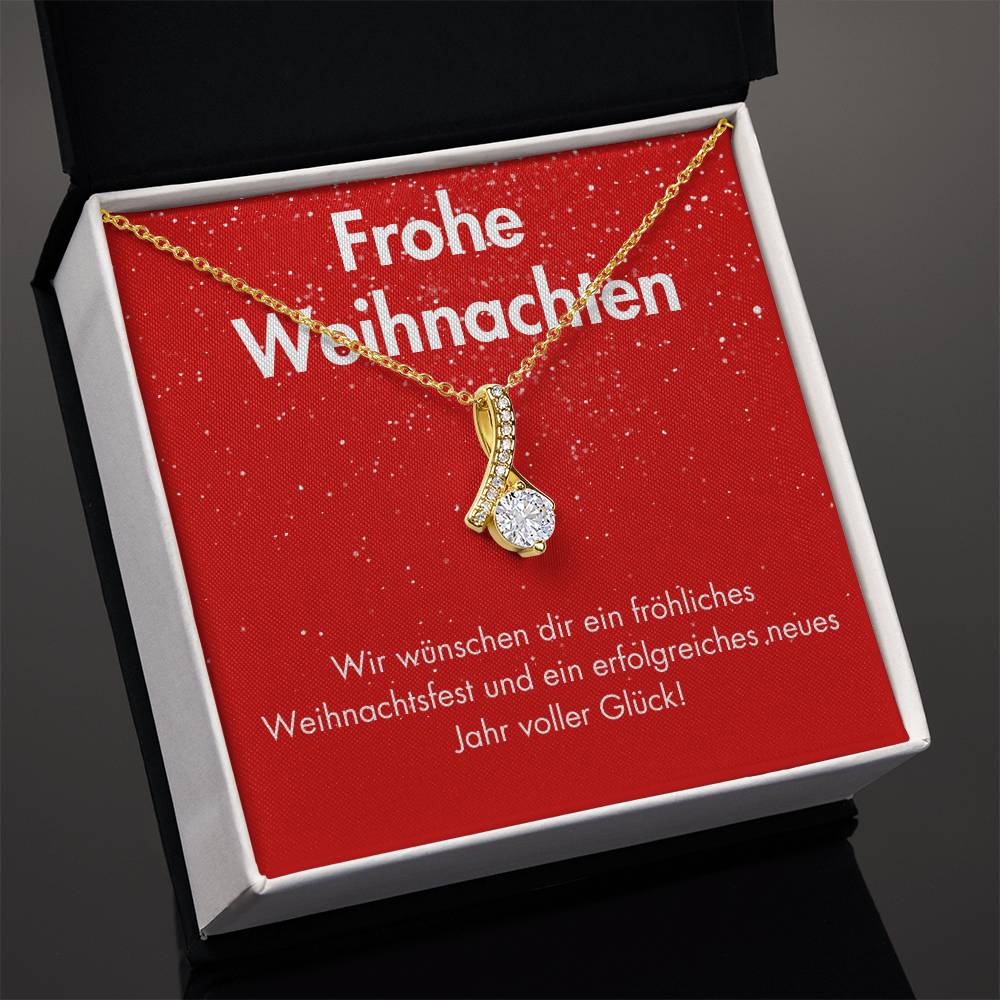 Frohe Weihnachten Halskette