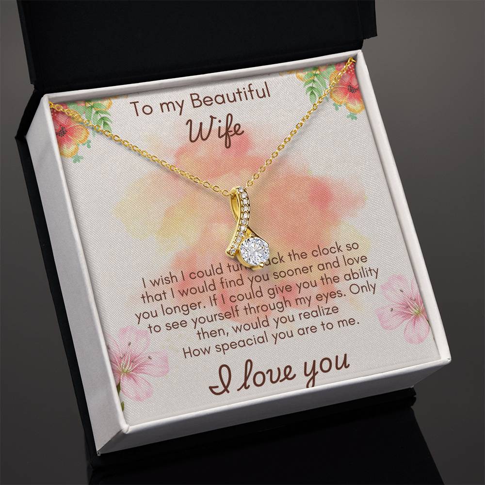 Beautiful necklace for my beautiful Wife