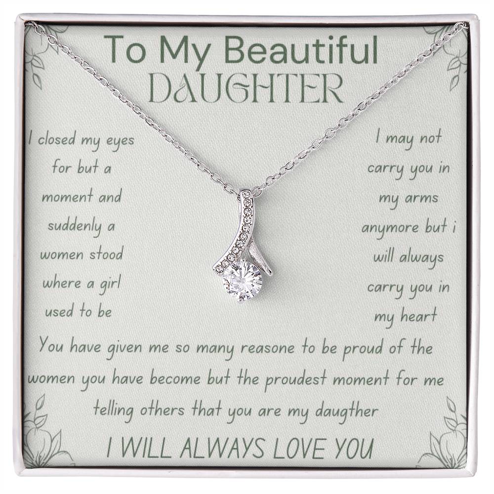 To My Beautiful Daughter