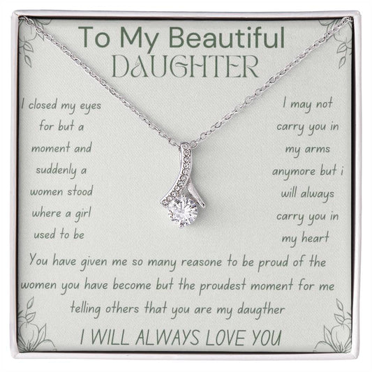 To My Beautiful Daughter