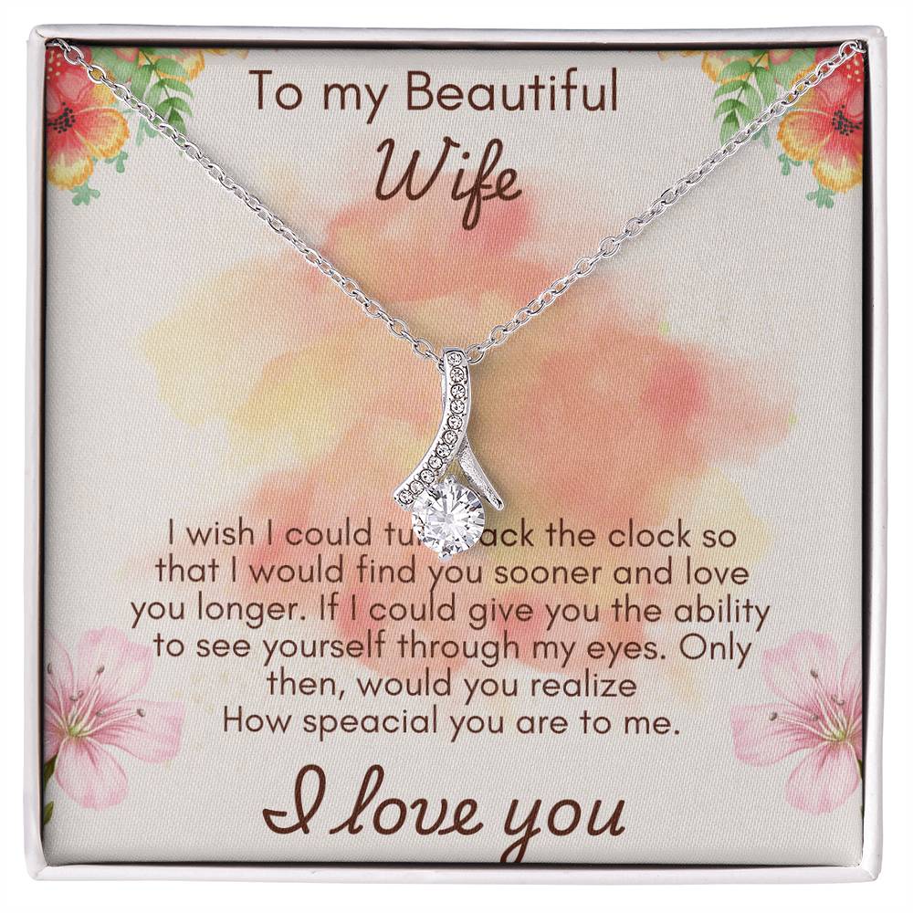 Beautiful necklace for my beautiful Wife
