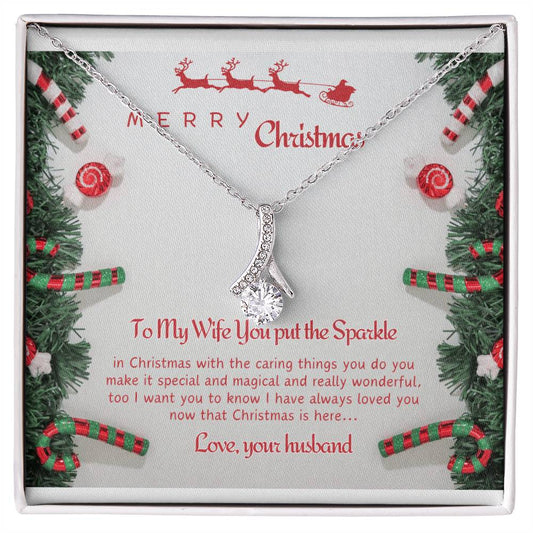 Beautiful Necklace For My Loving Wife Marry Christmas