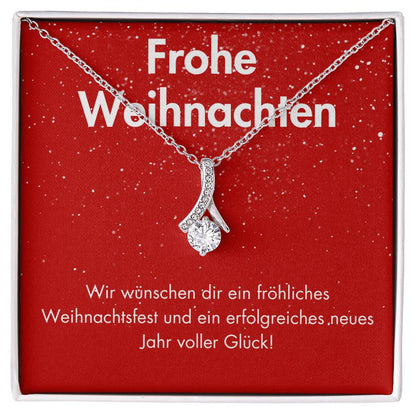 Frohe Weihnachten Halskette