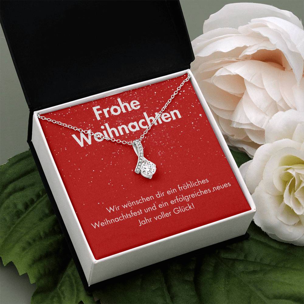 Frohe Weihnachten Halskette