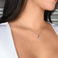 Birthday Necklace for Girlfriend – Alluring Beauty Crystal Pendant with Message Card