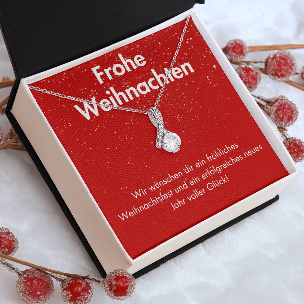 Frohe Weihnachten Halskette