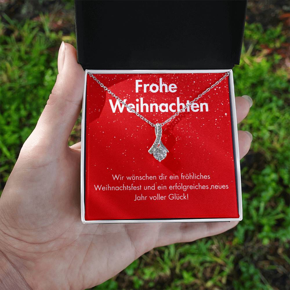 Frohe Weihnachten Halskette