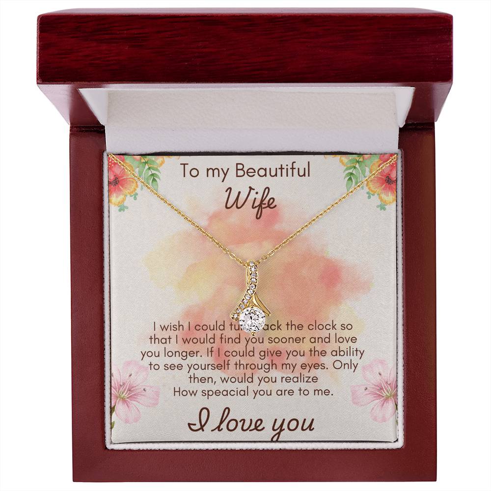 Beautiful necklace for my beautiful Wife