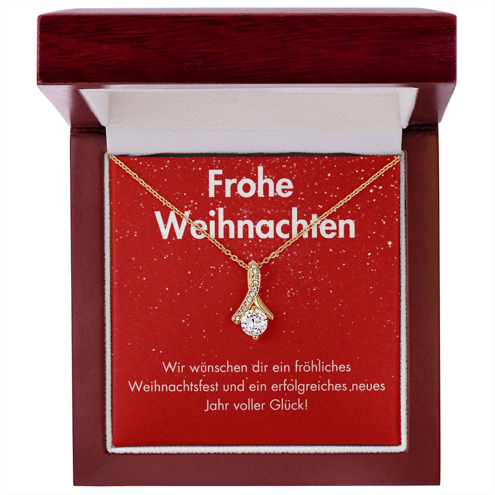 Frohe Weihnachten Halskette