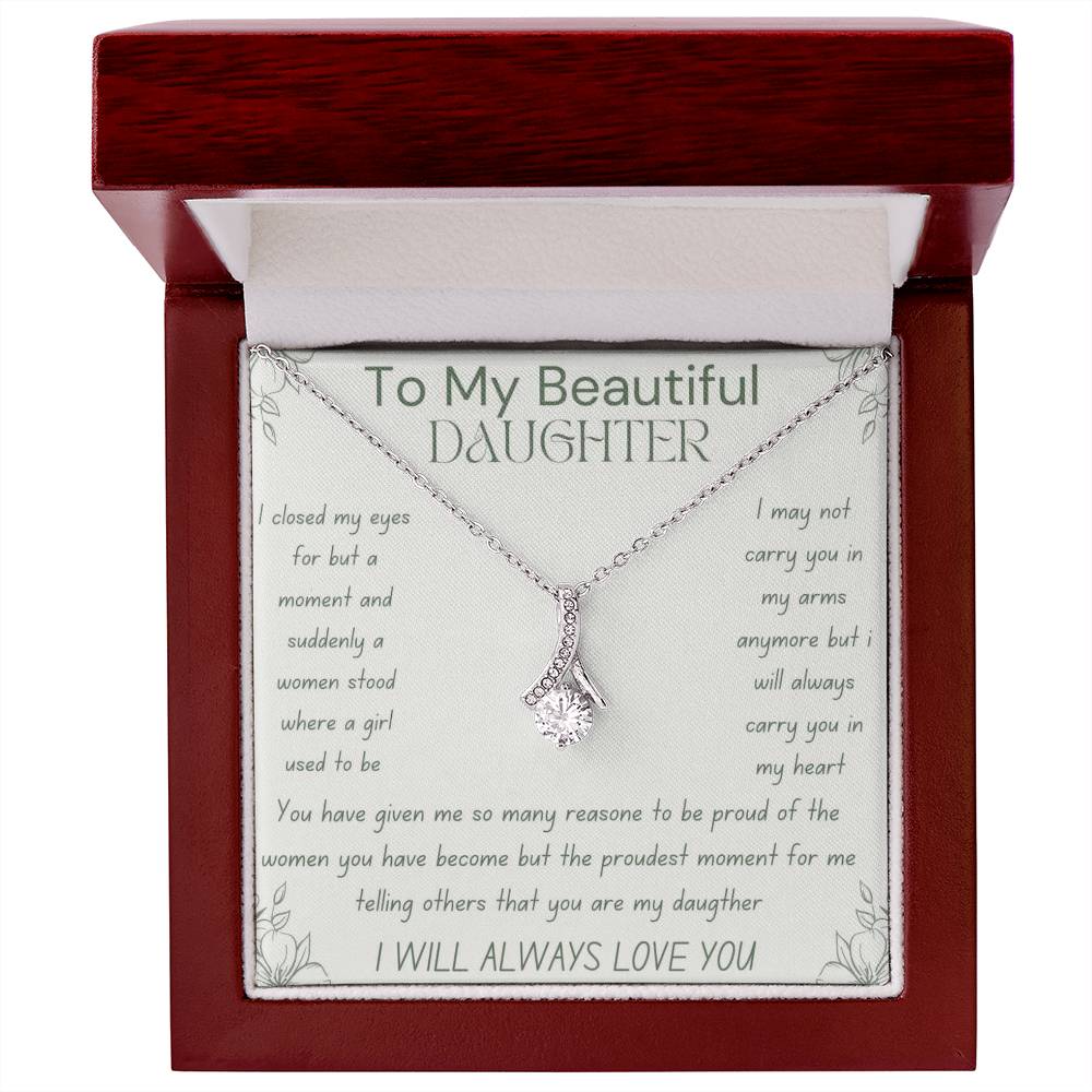 To My Beautiful Daughter