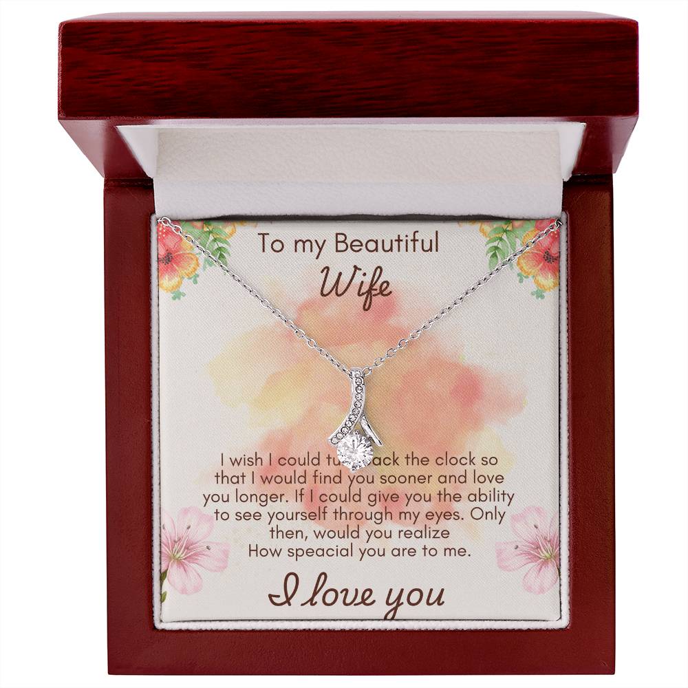 Beautiful necklace for my beautiful Wife