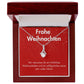 Frohe Weihnachten Halskette