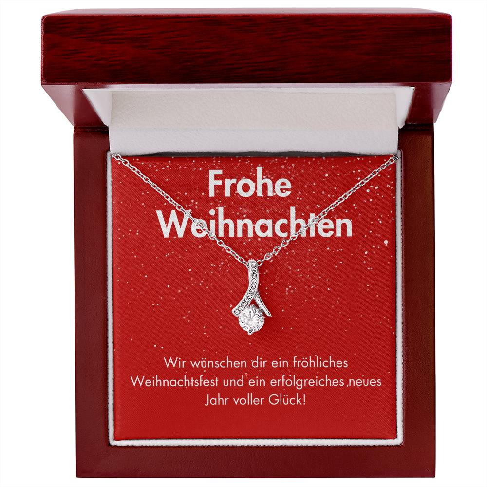 Frohe Weihnachten Halskette